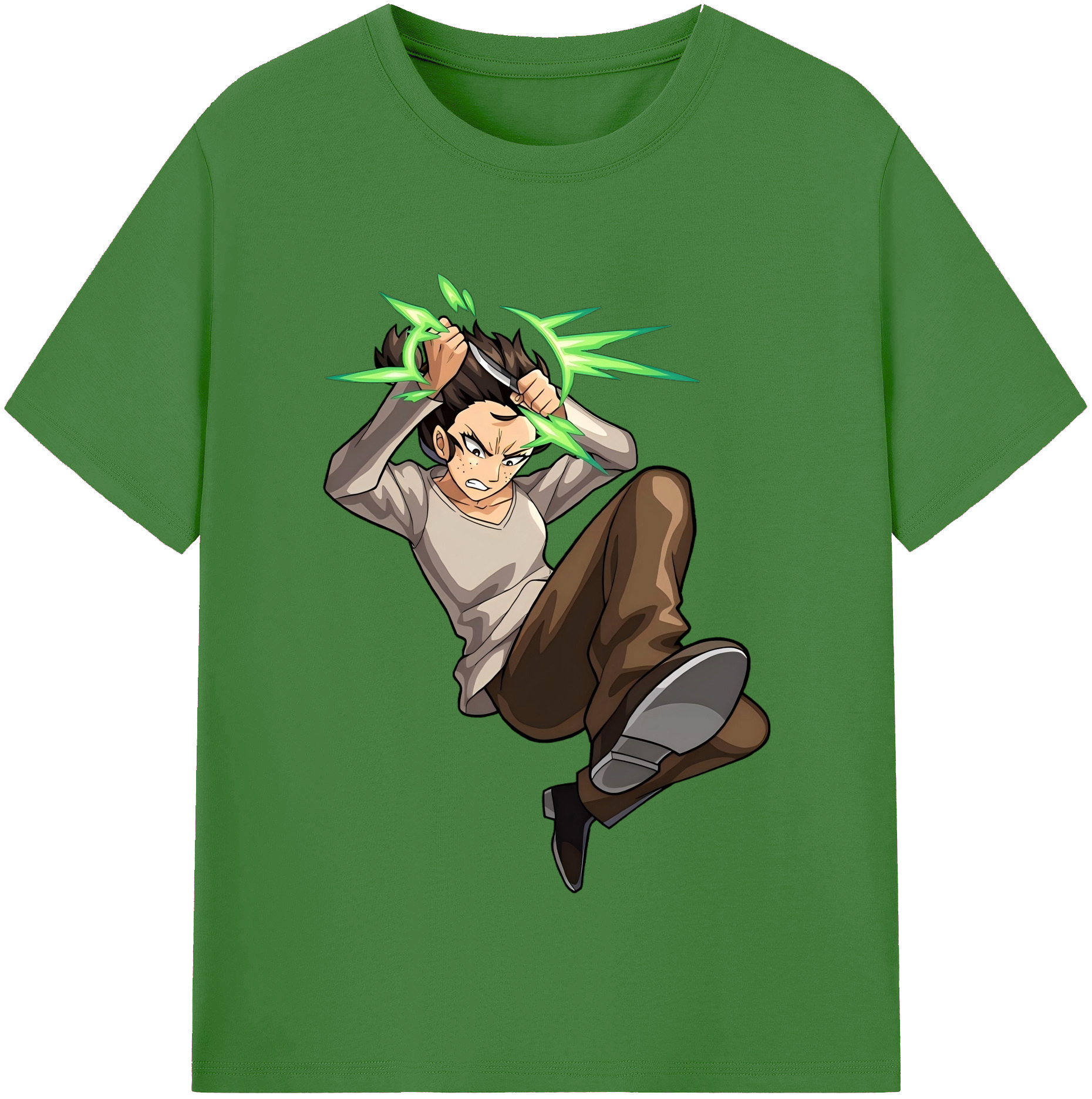 （画像用） 進撃の巨人 Attack on Titan レディースカジュアルプリントTシャツ（綿100％）